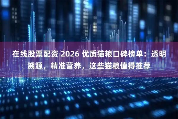 在线股票配资 2026 优质猫粮口碑榜单：透明溯源，精准营养，这些猫粮值得推荐